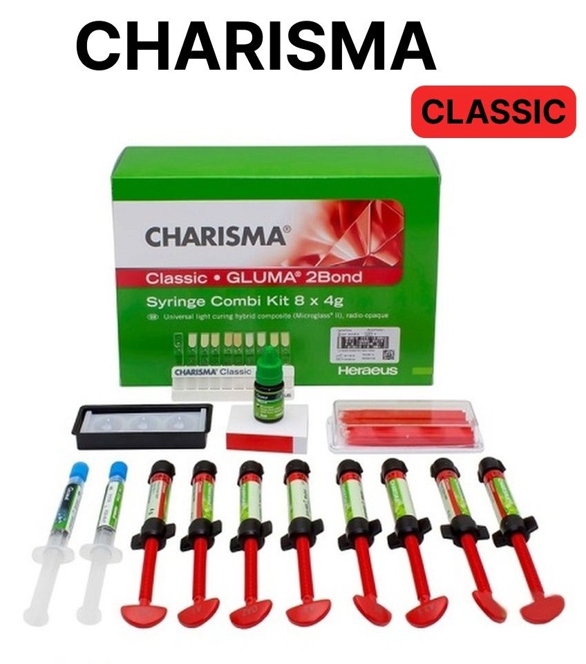 Световые композиты: Charisma Classic Харизма Классик набор 8 х 4 гр + Gluma  2Bond + 2 протравки